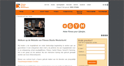 Desktop Screenshot of fitnessstudiowesterbork.nl
